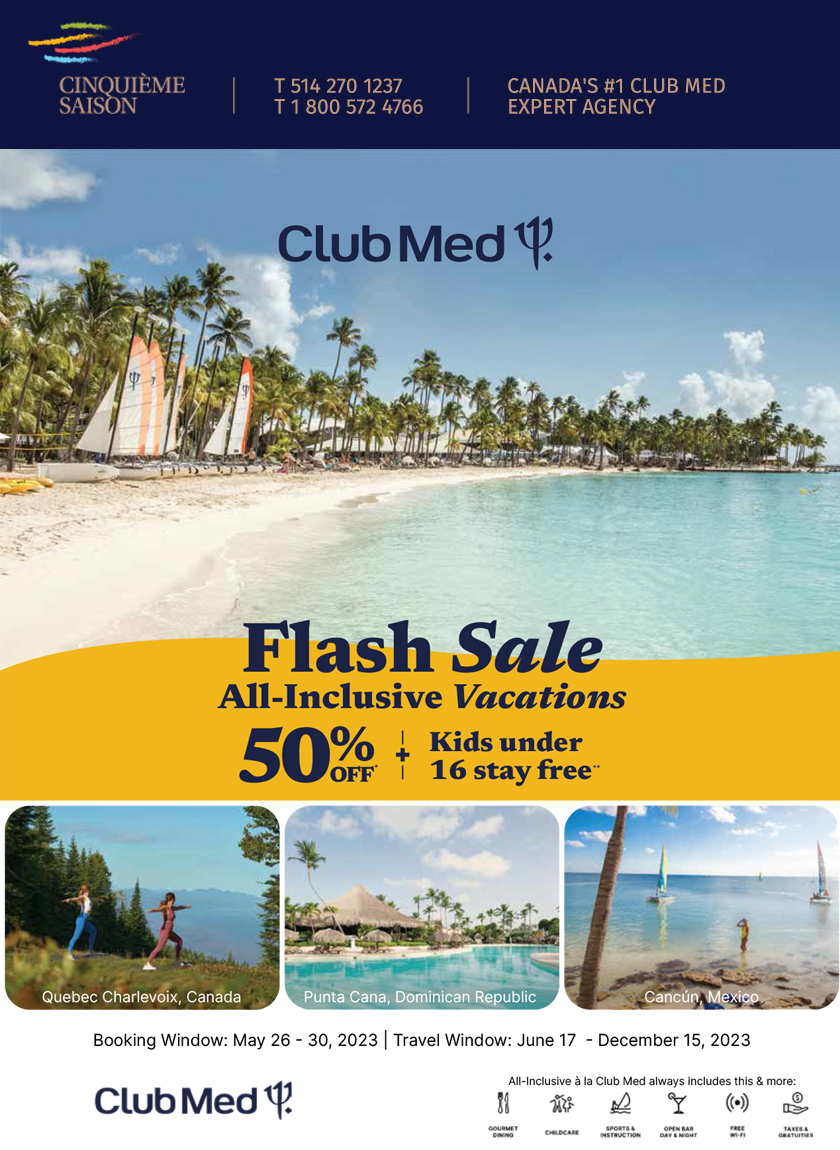 Club Med Flash Sale