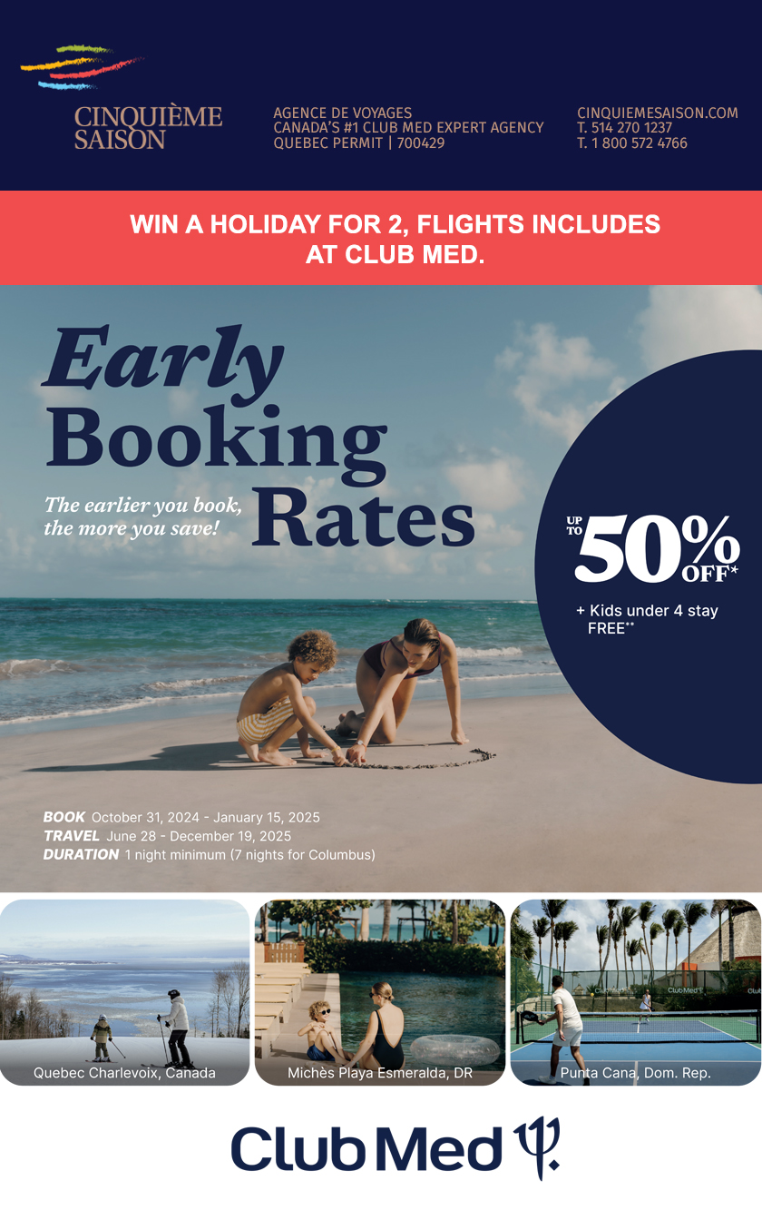 Club Med Early Booking Rates