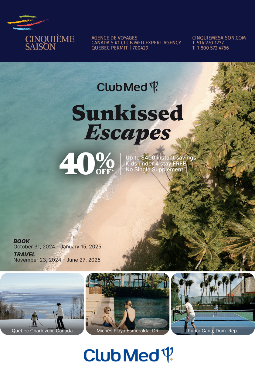 Club Med Sunkissed escapes