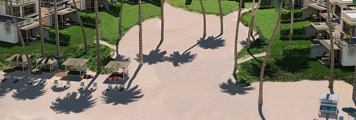 Club Med Miches Playa Esmeralda, Dominican Republic - Resort garden rendering 
