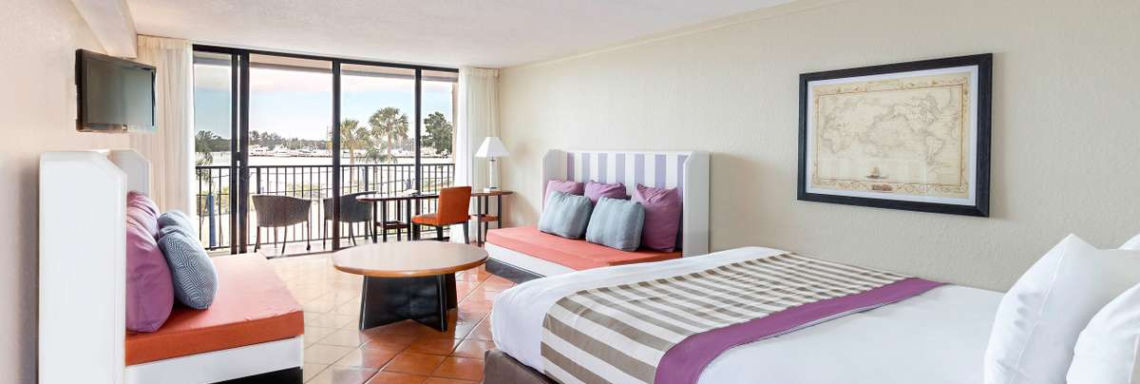 Club Med Sandpiper Bay, Florida - Picture of a Superior room interior, with a terrace