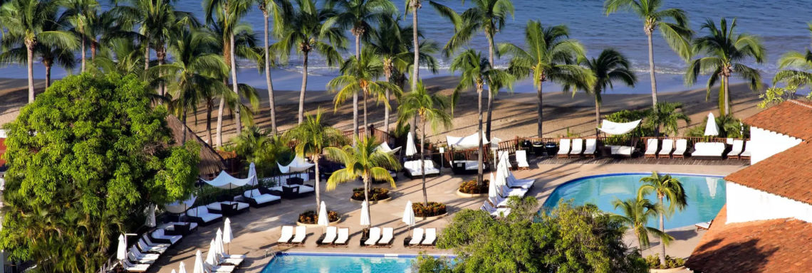 Club Med Ixtapa Pacific, Mexico - View of the resort's main outdoor pool