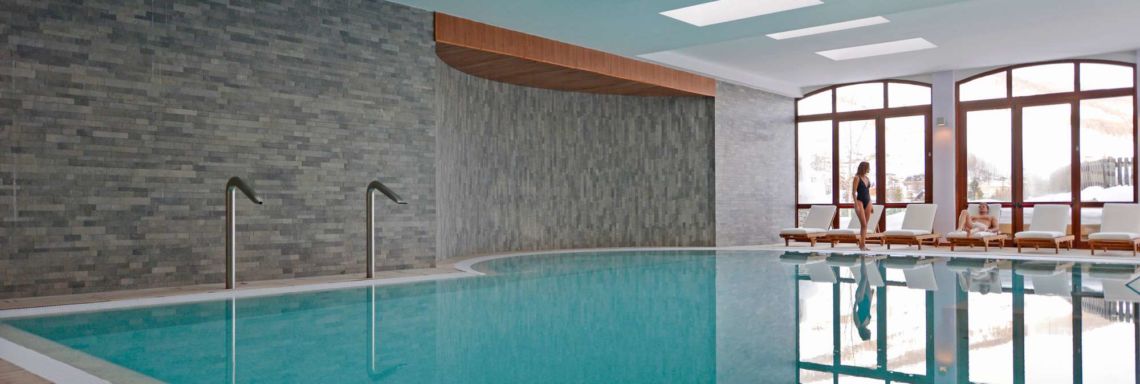 Club Med Pragelato Vialattea, Italy - View of the indoor freshwater pool
