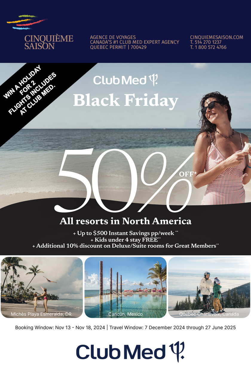 Club Med Black Friday